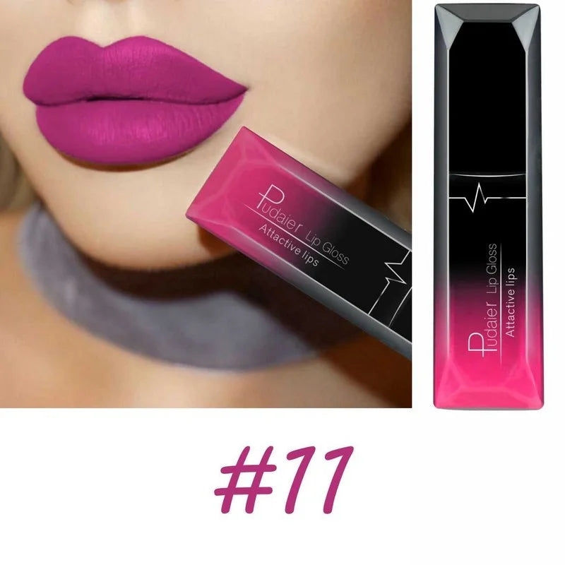 💄 Best Lip Makeup 17 Color Sexy Matte Long-Lasting Lipgloss Liquid Lipstick Lip Cream – Unleash Your Boldest, Most Irresistible Lips! 💋