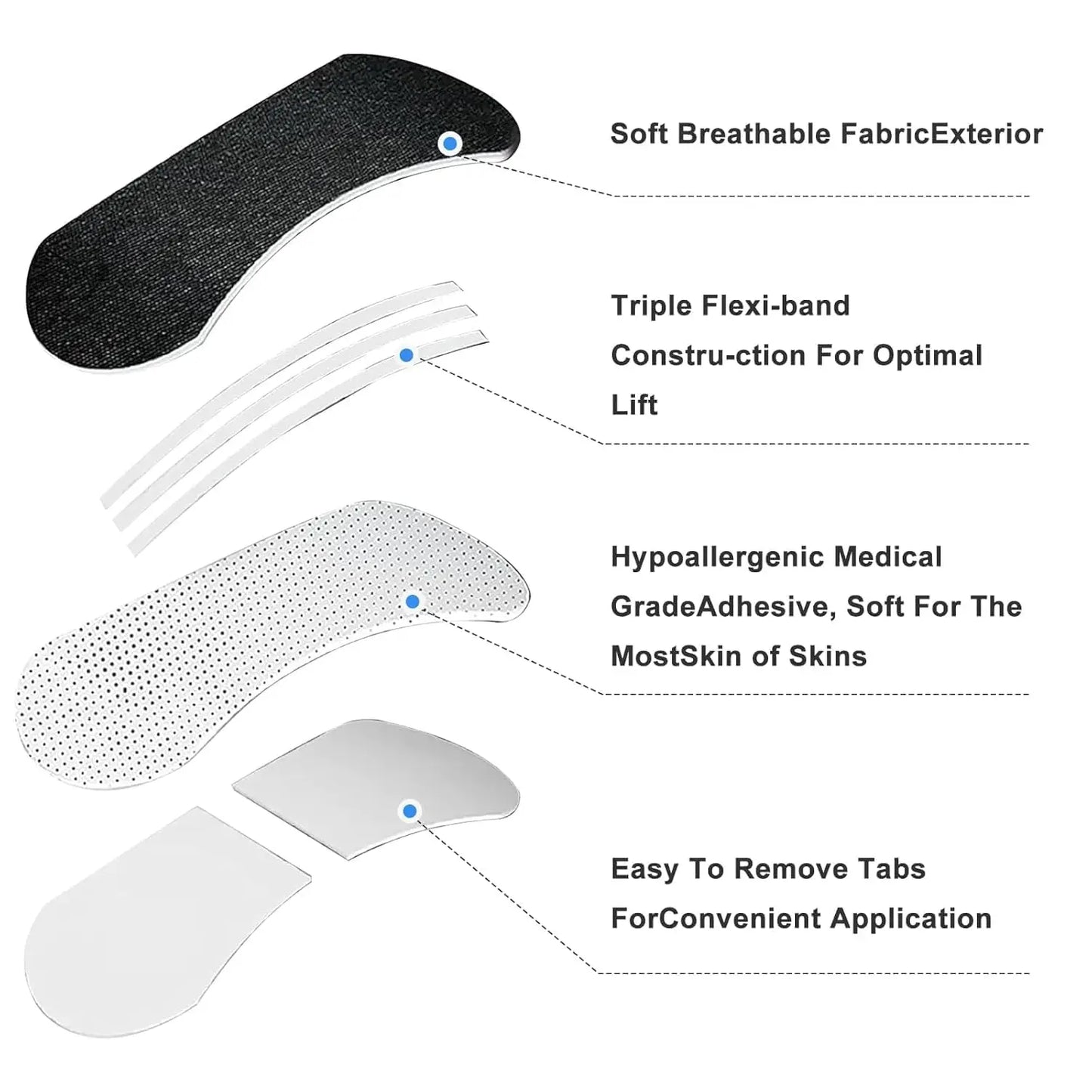 Nasal Strips, Breathable Nose Strip, Nasal Dilator for Snoring & Sleeping, 30/60/90pcs Oil & Sweat Proof Adhesive Nasal Care Strips, Breathing Nasal Patches, Body Care Kits