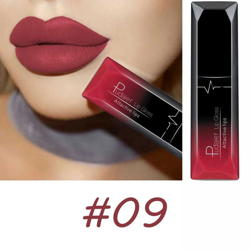 💄 Best Lip Makeup 17 Color Sexy Matte Long-Lasting Lipgloss Liquid Lipstick Lip Cream – Unleash Your Boldest, Most Irresistible Lips! 💋