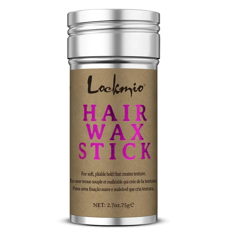🔥 LOCKMIO Flyaway Hair Wax Stick – Tame Frizz, Smooth Baby Hairs, and Slay Every Style | No Mess, No Residue, All Control