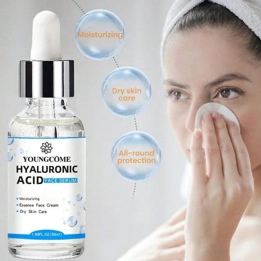 🌿 Pore-Tightening Hydrating Essence – Hyaluronic Acid Gel Serum for Dry Skin | Deep Moisture + Smooth Complexion | 1 Unit