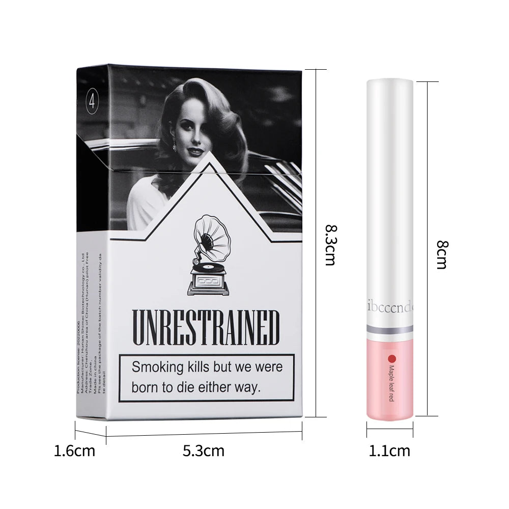 🔥 4 PCS Cigarette Lipstick Set – Long-Lasting Matte Lip Gloss That Turns Heads All Day! 💄✨