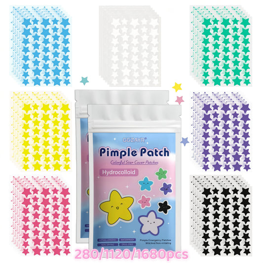 Star Hydrocolloid Pimple Patch Set (280–1680 Count)