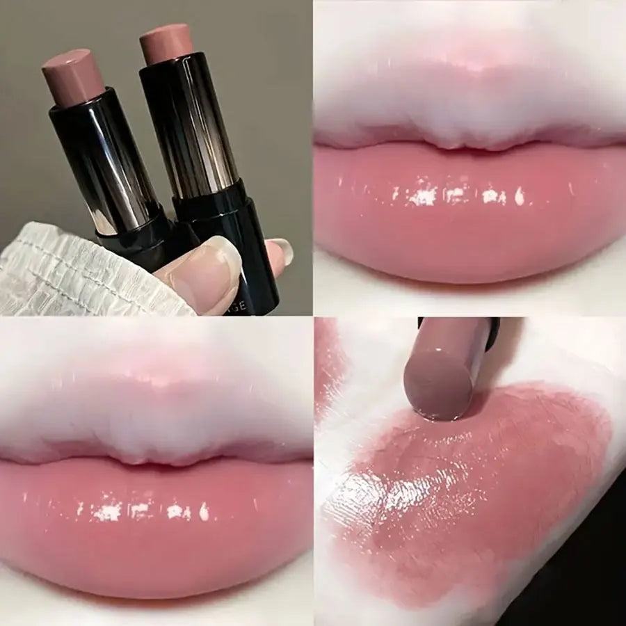 🔥 Red Brown Mirror Lipstick – Waterproof, Moisturizing & Naturally Stunning! 💄💧