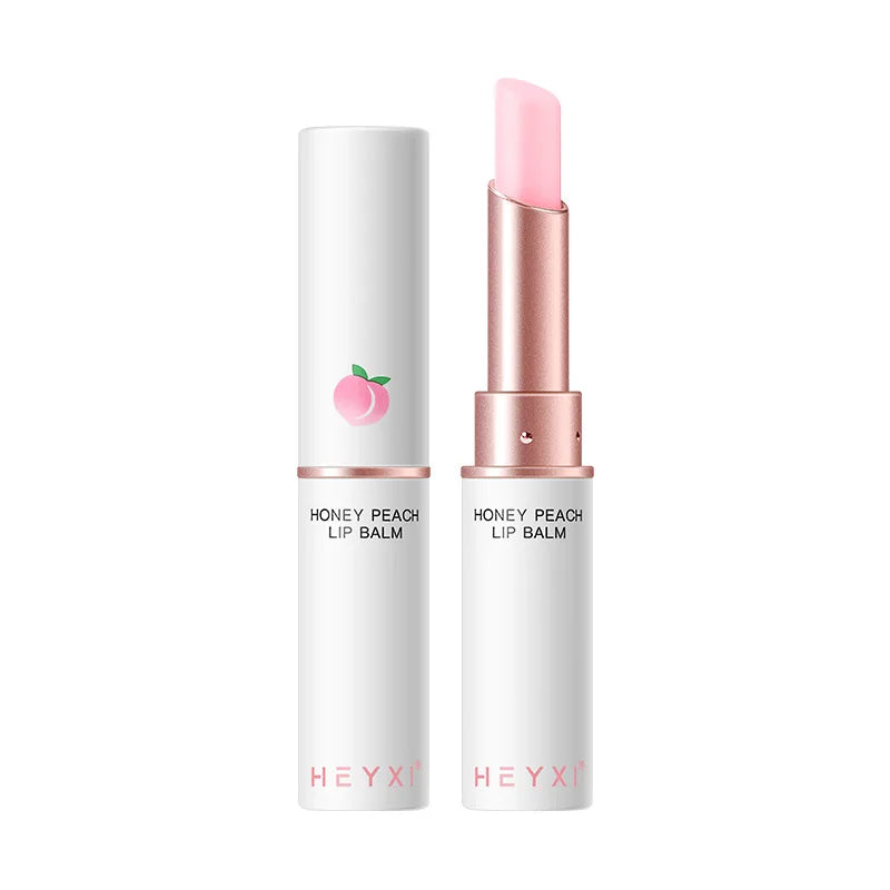 🍑 Honey Peach Color-Changing Lip Balm – Plumping, Hydrating & Nourishing Lip Care | Mood Lipstick Magic 💄✨