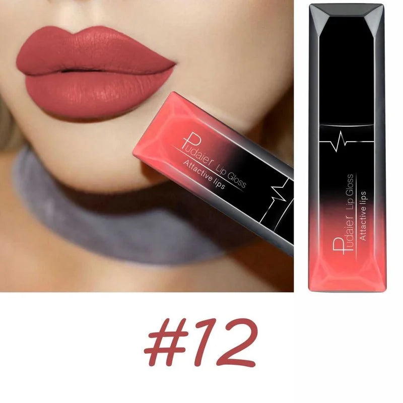 💄 Best Lip Makeup 17 Color Sexy Matte Long-Lasting Lipgloss Liquid Lipstick Lip Cream – Unleash Your Boldest, Most Irresistible Lips! 💋