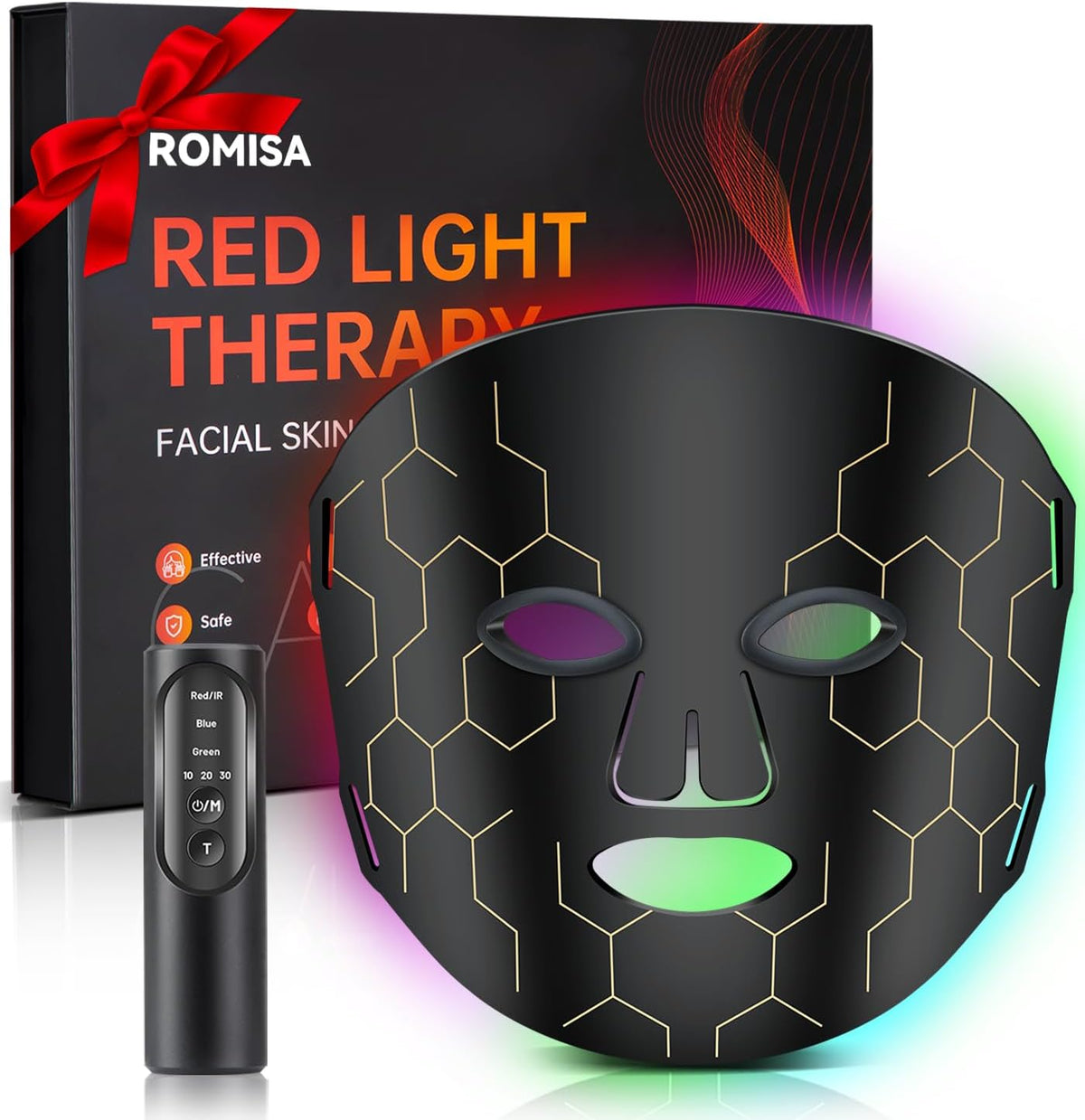 LED Red Light Face Mask